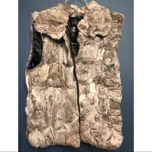 Saks 5th Avenue Fur Vest